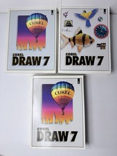 Corel DRAW 7 - Set Of 3 User Manuals 2 cd