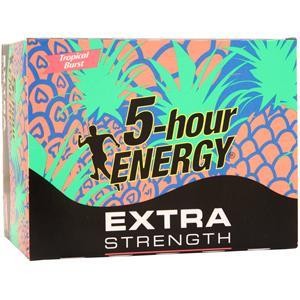 5 Hour Energy Extra Strength Tropical Burst 12 bttls 6690₽