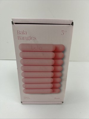 Bala Bangles 2pc Wrist and Ankle Weight Set - 3lbs - Blush