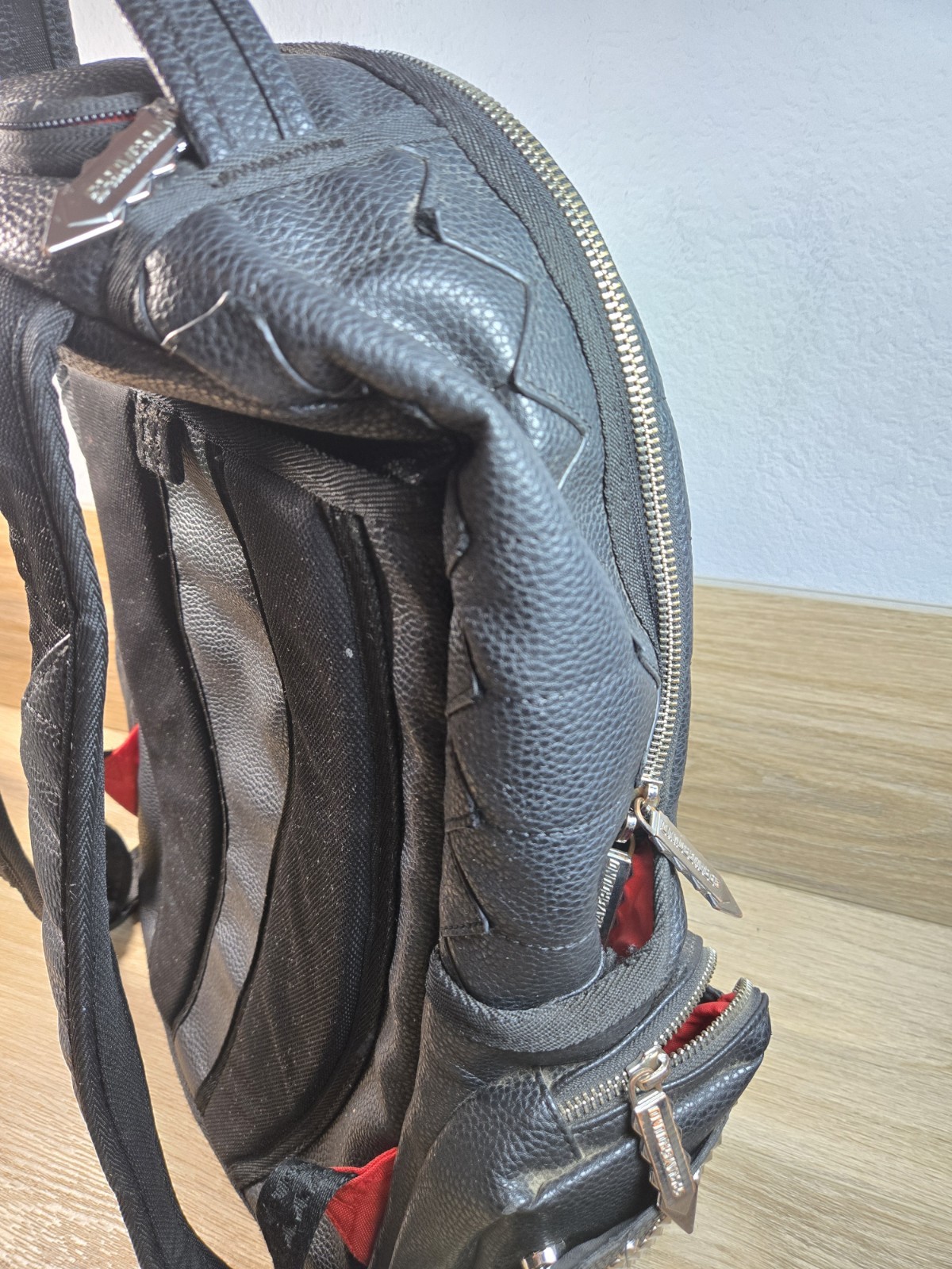 Sprayground Ninja Strada Backpack Streetwear Faux… - image 7