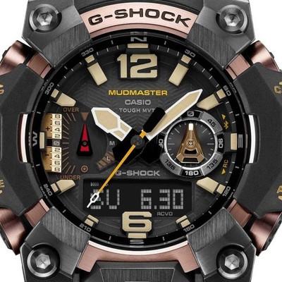 Casio G-Shock Mudmaster Black Dial Men's Analog & Digital Watch