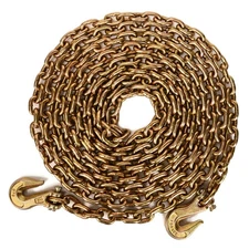 AAIN 5/16" G80 Transport Tow Chain Binder Tie Down Flatbed Truck Trailer Chai...