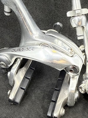 Shimano DURA-ACE BR-7700 Dual Pivot Silver Rim Brake Caliper Set