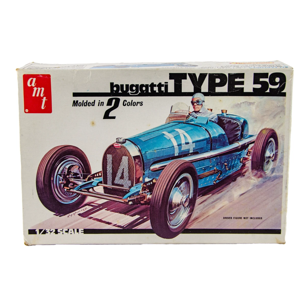 AMT Matchbox 2021 Bugatti Type 59 Race Car 1 32 Scale Plastic