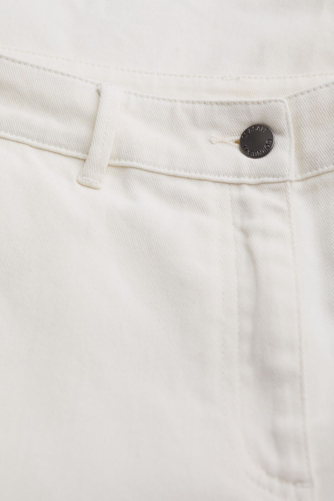 Seasalt Women's Trousers - white Cliff Picnic Trousers - Regular ...