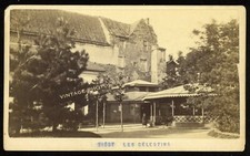 Antique CDV Photo Les Celestins Vichy France Europe
