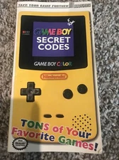 Game Boy Secret Codes Brady Games Vintage Cheat Book Authentic
