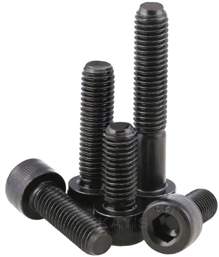 1/2" UNF CAP SCREWS SELF COLOUR BLACK HIGH TENSILE 12.9 ALLEN KEY SOCKET BOLTS - Picture 5 of 7