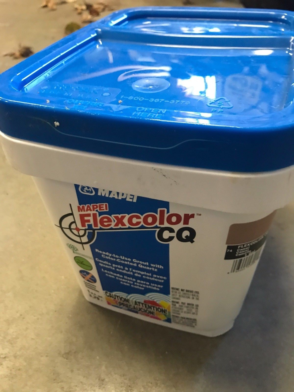 One Gallon Ready to Use Professional MAPEI Flexcolor CQ Grout-Camel One Gallon Ready to Use Professional MAPEI Flexcolor CQ Grout-Camel