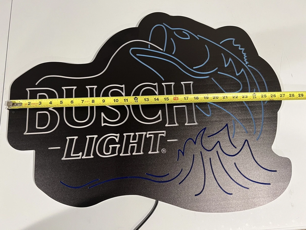 Busch Light LED Fishing Sign BRAND NEW IN BOX