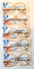 Vintage 5 pc. PATHWAY OPTICAL Thin Is In 1 Cashmere 57/14 Eyeglass Frame Lot NOS