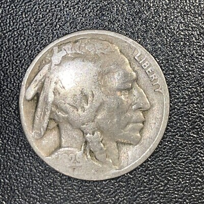 1929 P Buffalo Nickel Indian Head AS SHOWN Free Shipping /Lot B496