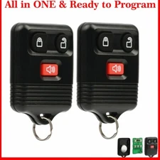 2X Keyless Entry Car Remote Control Key Fob Transmitter Alarm For Ford F150 F250
