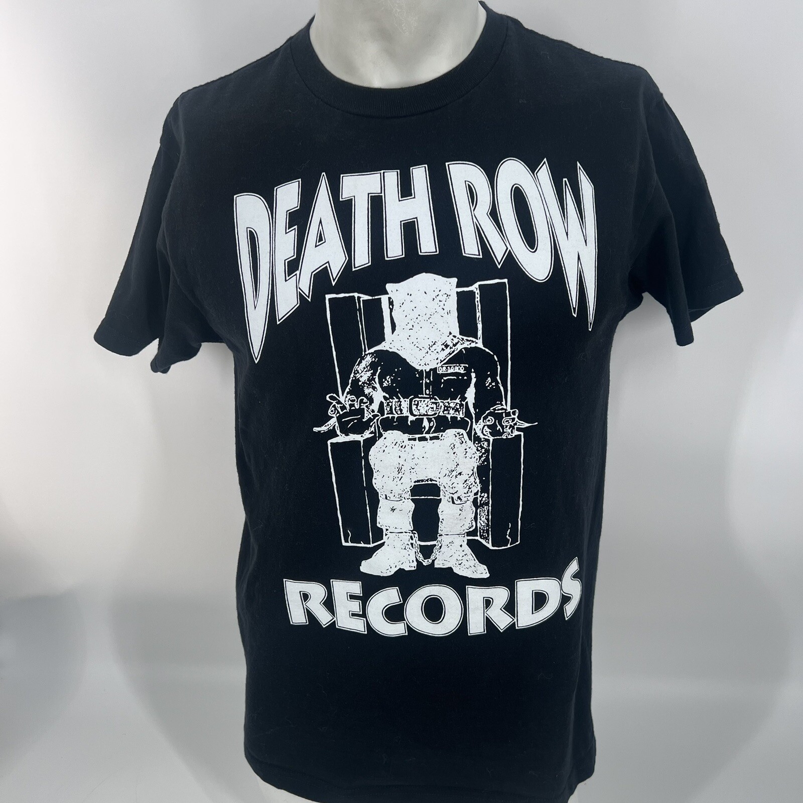 FILA Maglietta Death Row Records uomo M nera maniche corte rap Ripple Junction