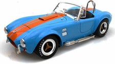 1965 SHELBY COBRA 427 S/C 1/18 SCALE DIECAST CAR BY SHELBY COLLECTIBLES SC129BU