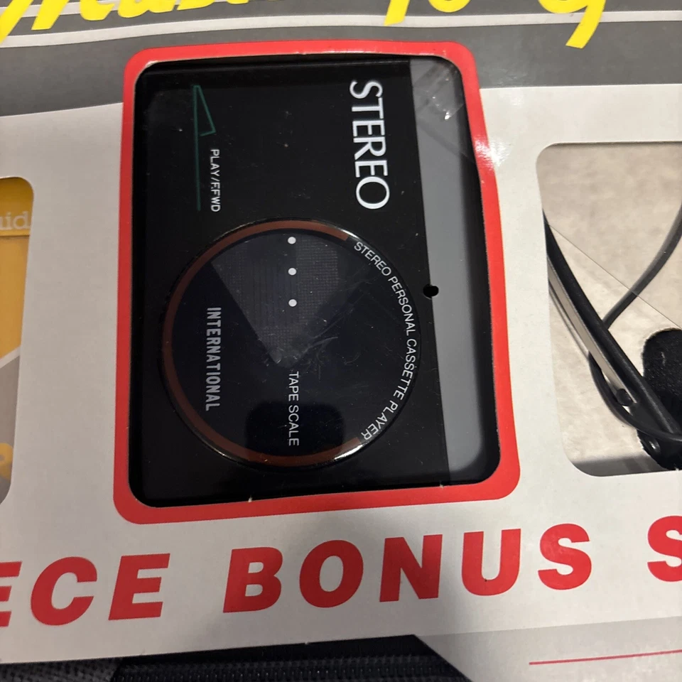 MUSIC EXPRESS "Music TO GO" 1990 Extremely Rare!Cassette Player &Case Head Clean - Image 2 of 4