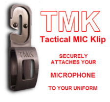 TMK Tactical Mic Klip Police Security EMS Holder Keeper