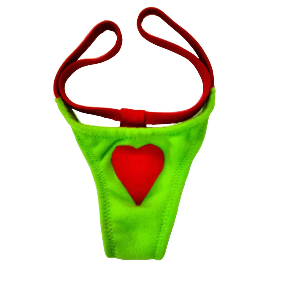 Tanga de lana Her Grinch Foto 2 de 2