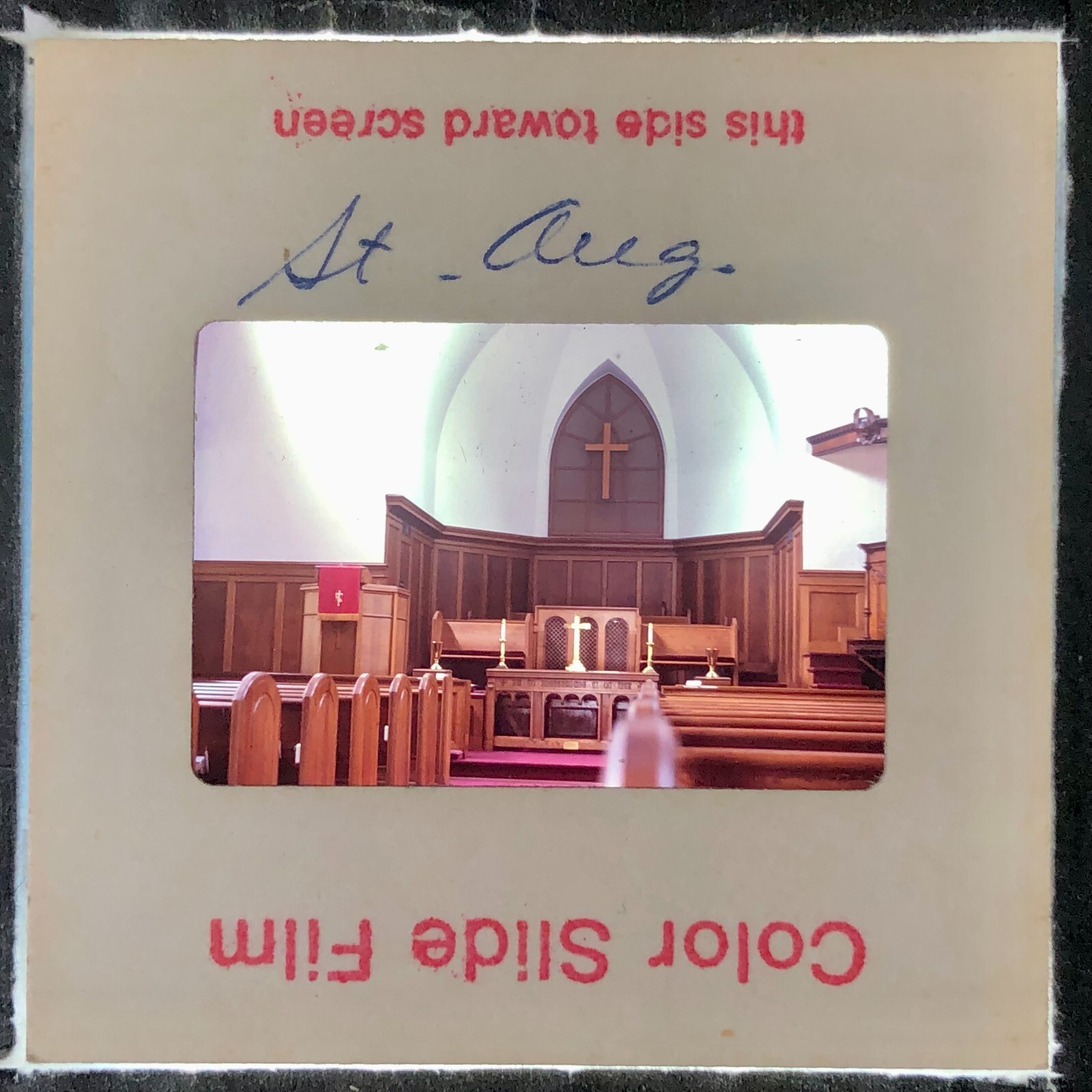 T052_170 35mm Slide 1996 St. Augustine Church Marietta PA (2)
