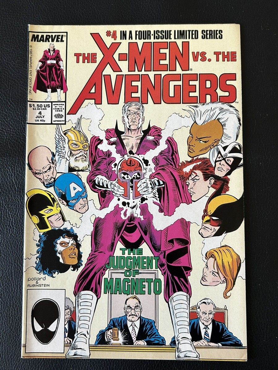 The X-Men Vs. The Avengers #4— Marvel Comics, 1987 | eBay