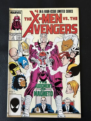 The X-Men Vs. The Avengers #4— Marvel Comics, 1987 | eBay