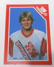 Team Canada Hockey National Jr. Team 1983 Player Paul Cyr