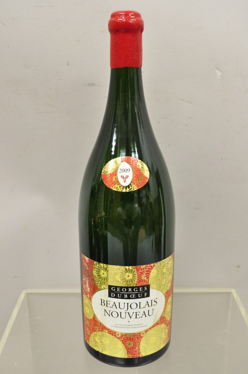 ワイン es Duboeuf Beaujolais Nouveau 2009 2009 George Duboeuf Beaujolais Nouveau Vtg Display Dummy Wine