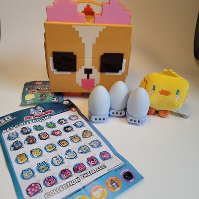 Pet Simulator X Pixel Corgi Bundle Action Figure Playset Plush See Description!