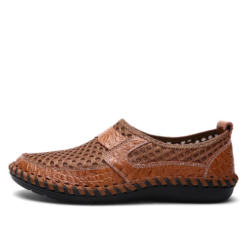 Herren Halbschuhe Slip on Sommer Loafer Slipper Mokassin Hausschuh Fahrschuhe - Bild 4 von 28