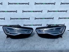 AUDI RS6 S6 A6 C7 FACE LIFTING 2015-2018 MATRIX HEADLIGHTS PAIR GENUINE