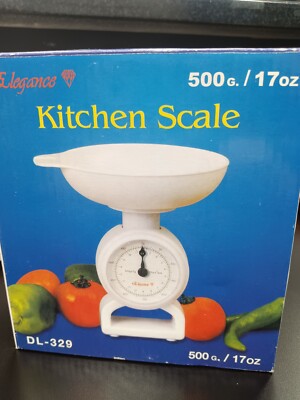 ELEGANCE Kitchen Scale Weighs Up To 17 Ounces. Great When Baking Or Cooking