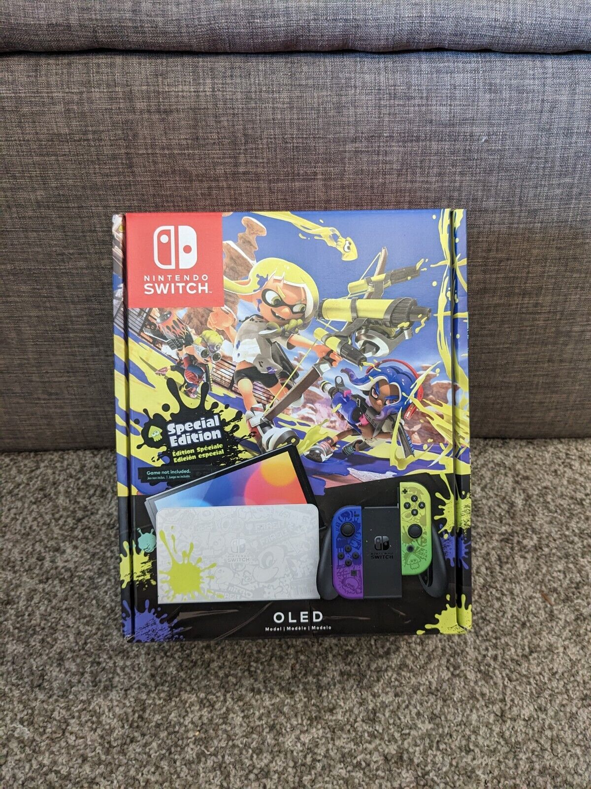 Nintendo Switch OLED Model Splatoon 3 Edition Console BRAND NEW In Stock  45496597337