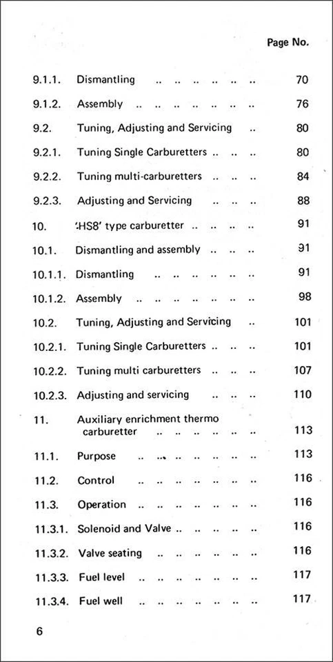 1950-1972 SU Carburetter Interauto Shop Manual H HD HS HS8 Thermo MC2 Carburetor - Image 3 of 3