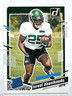 ROOKIE CARD ISRAEL ABANIKANDA New York Jets 2023 Panini Donruss Card #379