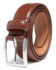 Genuine Leather Dress Belts For Men - Mens Belt For Suits, Jeans, Uniform