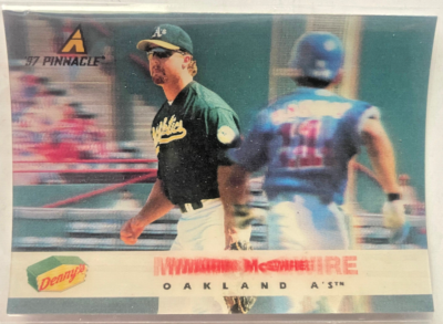 mark mcgwire holographic card 1991 Upper Deck Baseball 1991 Hologram #656 Oakland Athletics AS Official MLB Trading From The UD Company : Collectibles & Fine Art Mark McGwire Signed Team USA