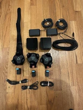 3 Htc Vive Tracker 1.0 with straps+2 1.0 base stations Vrchat full body tracking