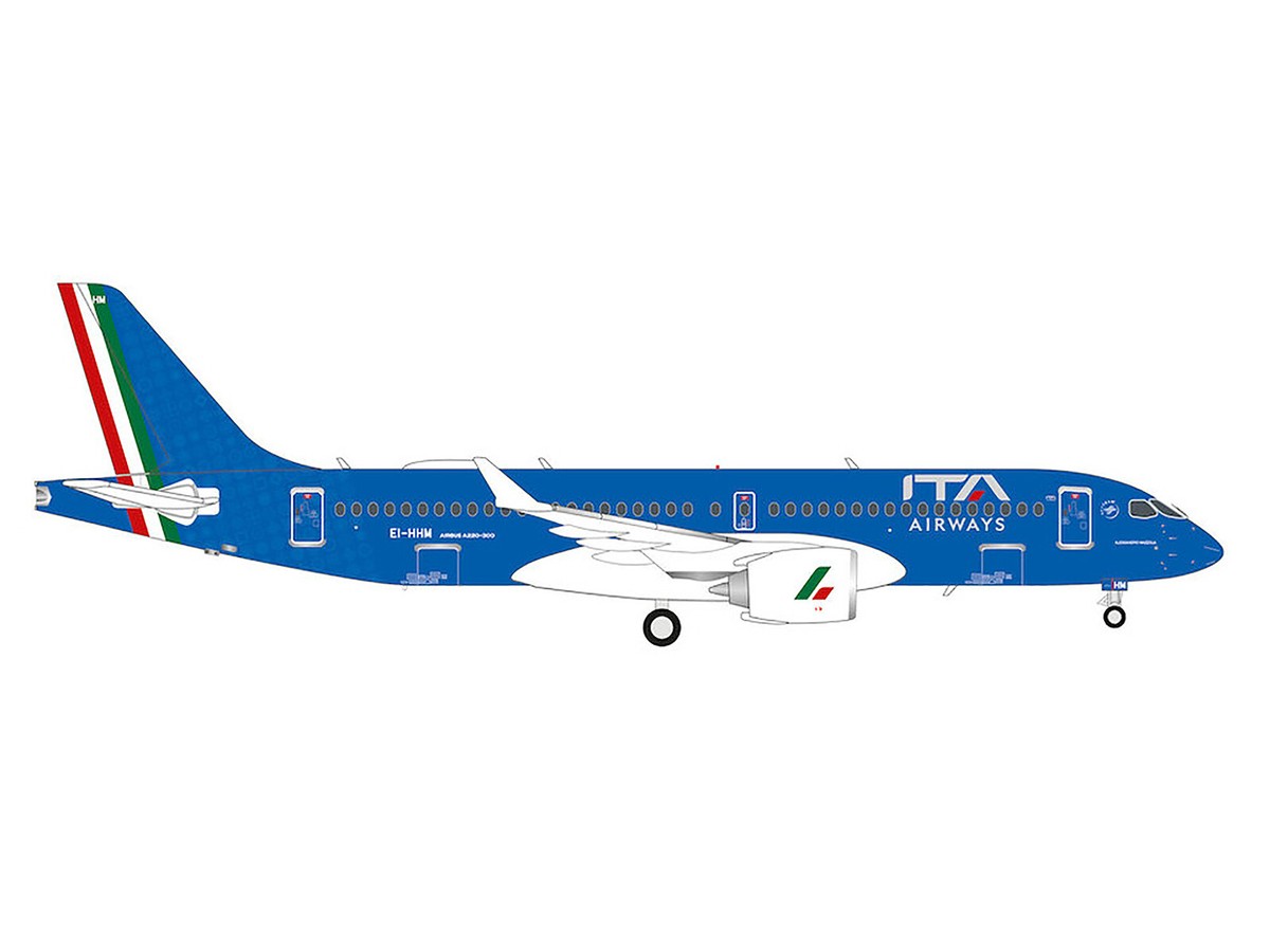 1/200　herpa　ボンバルディアCS300（エアバスA220） New Airbus House A220-300 (Bombardier CS300) C-FFDO Herpa