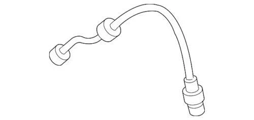 Manguera flexible genuina GM 2006-2009 Chevrolet GMC Buick Trailblazer Envoy XL 19366691 Foto 3 de 4