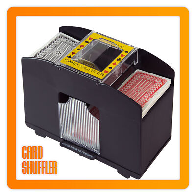 Elektrischer Kartenhändler Für 4-6 Decks - Poker Mischmaschine Für Spieleabende