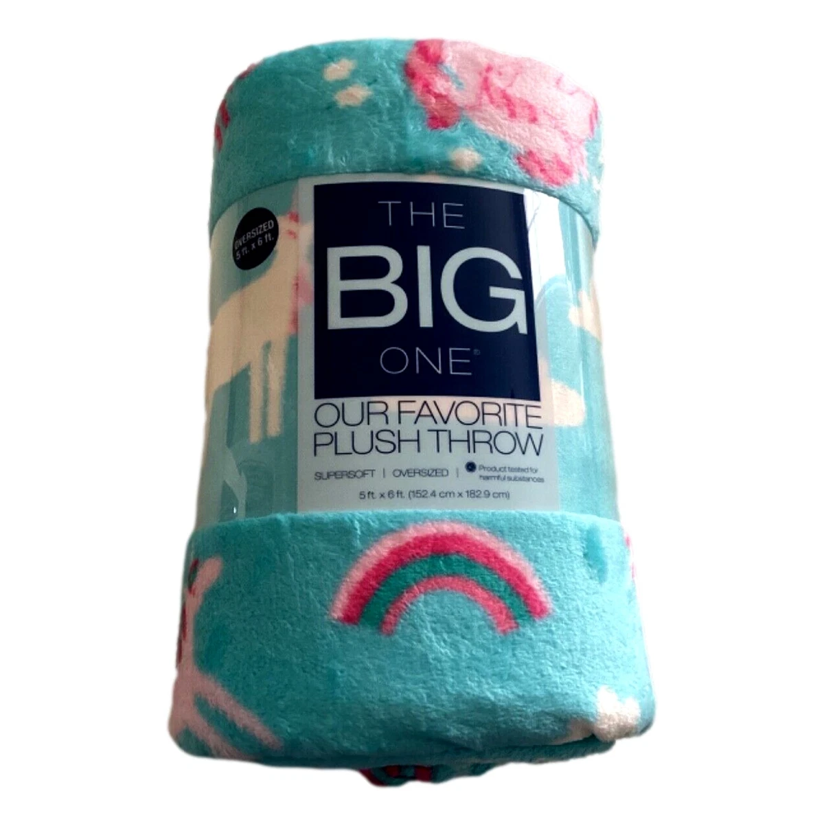 Aqua plush throw blanket new arrivals