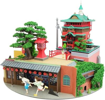 Sankei Miniatur Kunst Kit Studio Ghibli Spirited Away Diorama Papier Handwerk...