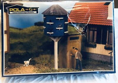 NEW POLA G Model Bird House with Outhouse #G 1764