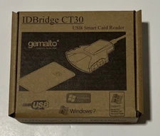 GEMALTO IDBRIDGE CT30 USB SMART CARD READERS  - BRAND NEW