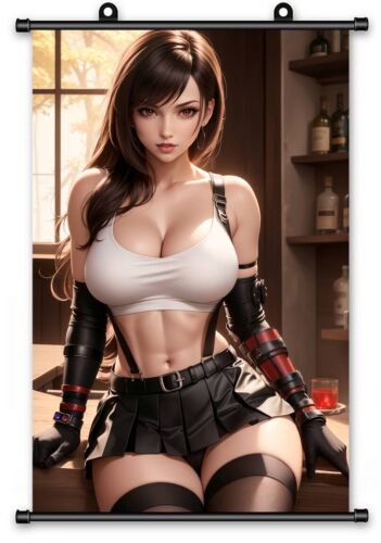 Póster de desplazamiento Anime Niña Modelo Cosplay Arte Impresión Decoración del hogar Pared 24"x36" L028 - Imagen 10 de 26