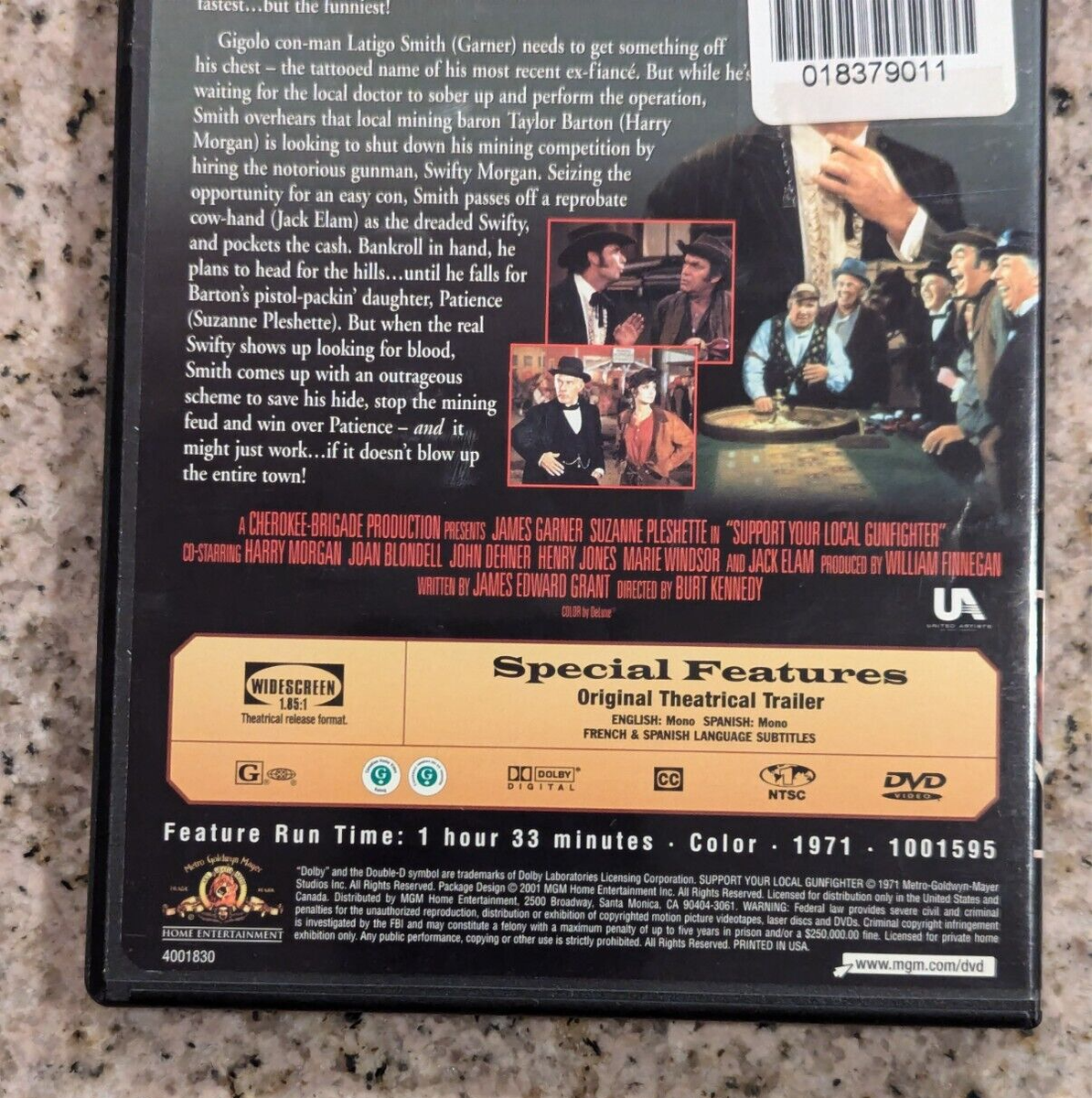 Support Your Local Gunfighter (DVD, 2009) James Garner/Suzanne