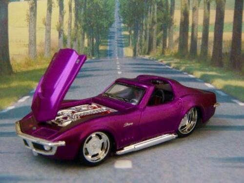RESTO MOD C3 1969 CHEVROLET CORVETTE Stingray Coupe 1/64 Scale Limited Edition A - Picture 2 of 5