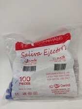 Saliva Ejector Disposable Evacuation Suction Tips 100 Pcs The Essentials