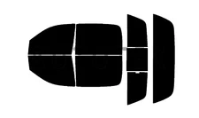 PreCut All Side Window Premium Film Any Tint Shade % For Ram 1500 Crew Cab 06-08