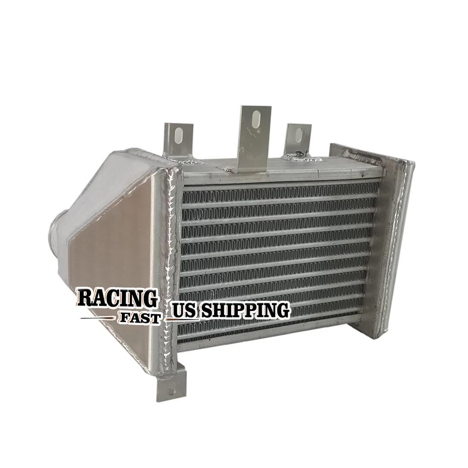 Side Mount Aluminum Intercooler for 1991-1995 Toyota MR2 Coupe 2D 2.0L Polished - Image 2 of 4